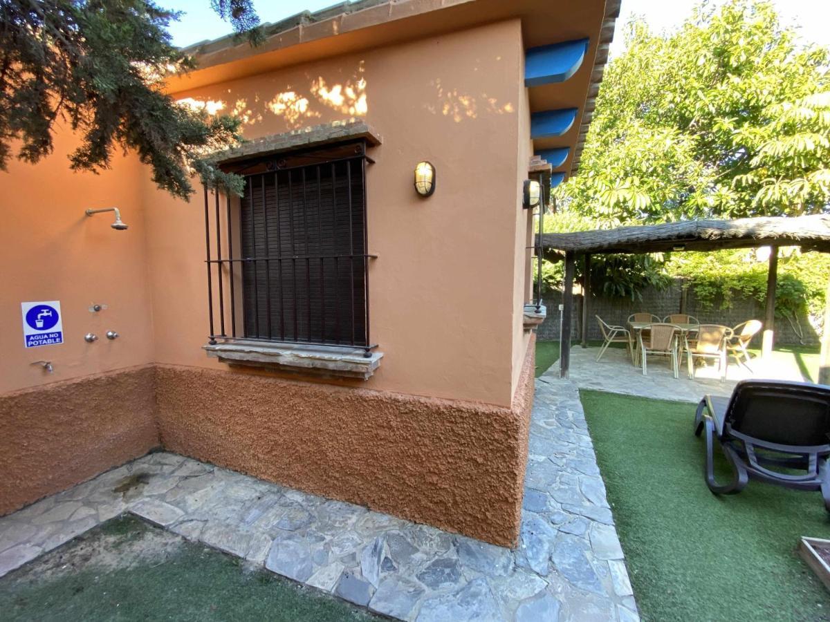 Casa Bungalows con jardín privado y piscina compartida en playa el Palmar Cádiz Exterior foto