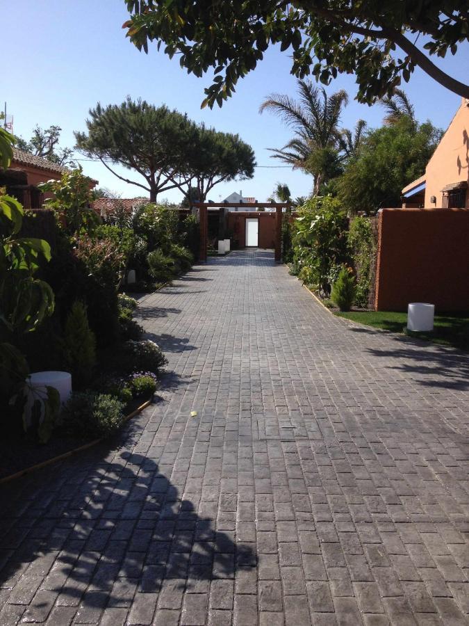 Casa Bungalows con jardín privado y piscina compartida en playa el Palmar Cádiz Exterior foto