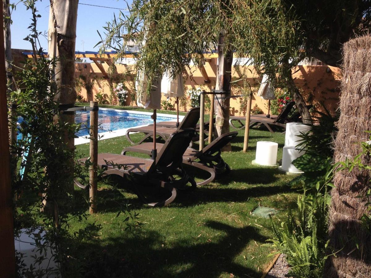 Casa Bungalows con jardín privado y piscina compartida en playa el Palmar Cádiz Exterior foto